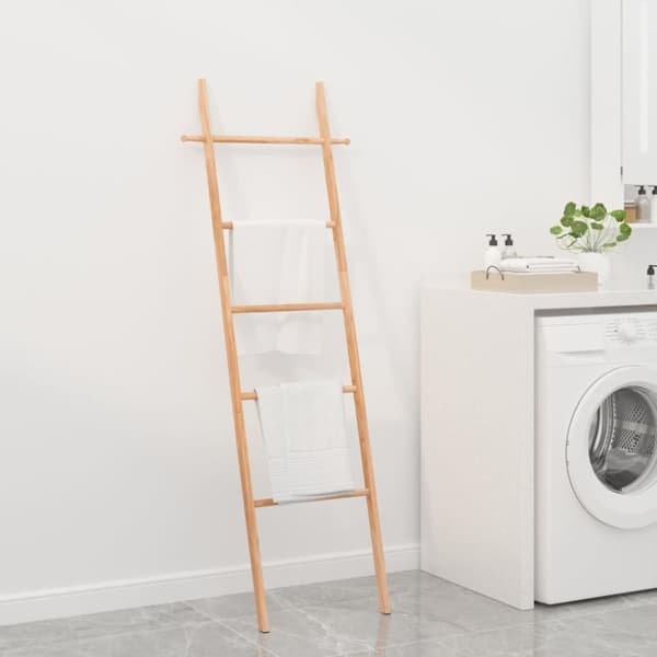 vidaXL Handduksstege 170 cm massivt valnötsträ
