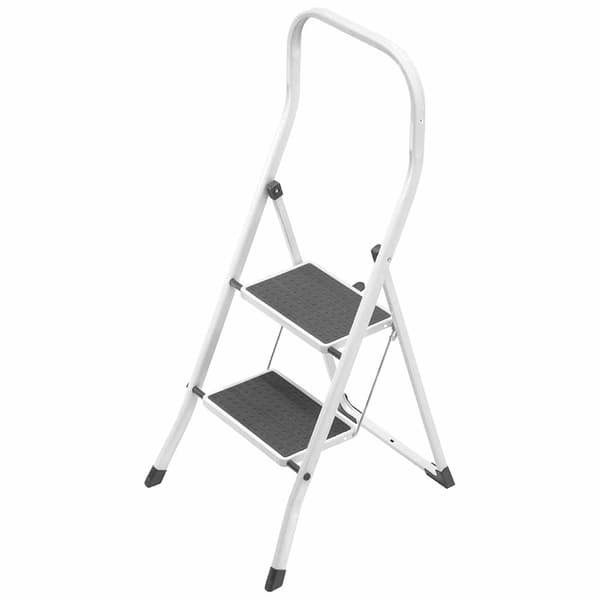 Gierre Stege Av Stål B0200 2 Escalones Vit