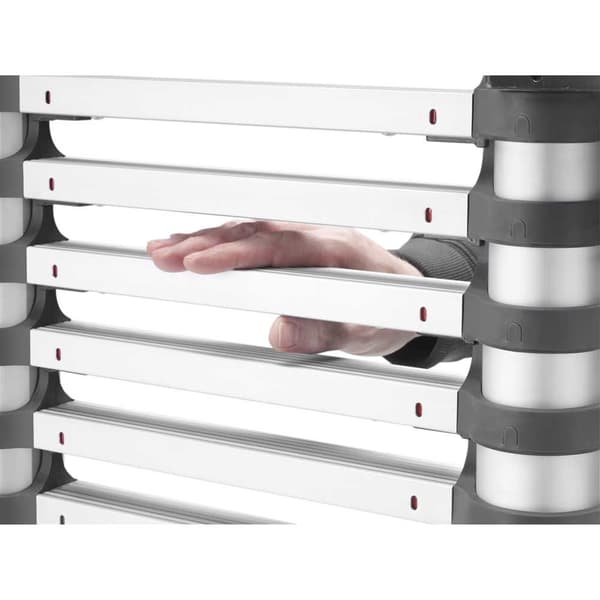 Hailo Steps Udtrækkelig Aluminiumsstige Flexiline 320 11 Søvfarvet