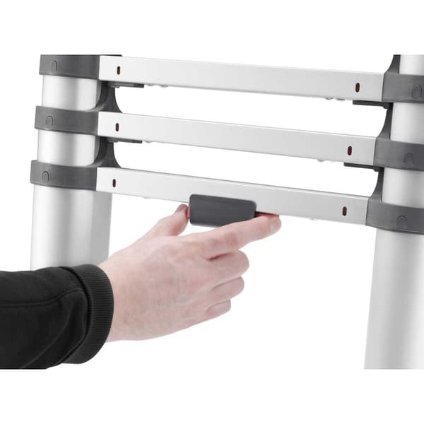Hailo Steps Udtrækkelig Aluminiumsstige Flexiline 320 11 Søvfarvet