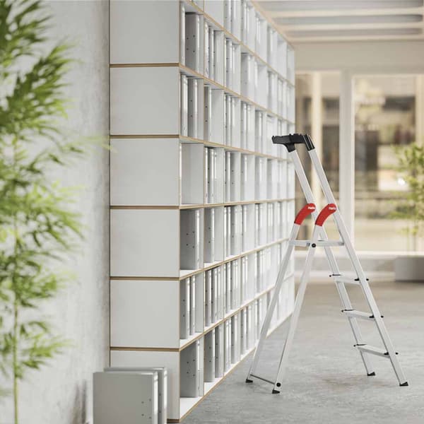 Hailo Steg I Aluminium L60 Easyclix 3 Silver