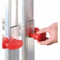 Miniatyrbild 4 av 5: Hailo Steg Multifunktionsstege Profistep Multi 7516-131 4x4 Silver