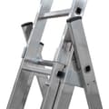 Miniatyrbild 5 av 7: Hailo Steg Multifunktionsstege Hobbylot 1420-801 3x7 Silver