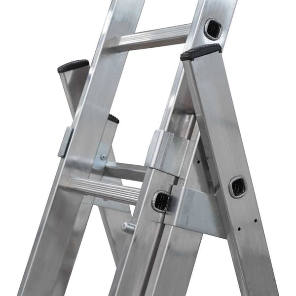 Hailo Steg Multifunktionsstege Hobbylot 1420-801 3x7 Silver