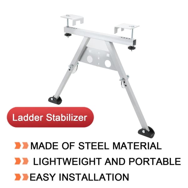 Stege Stabilisator, Tak Vägg Avståndshållare, Justerbar Längd