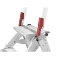 Miniatyrbild 3 av 10: Hailo Aluminiumstege St100 Topline 4 Escalones Silver