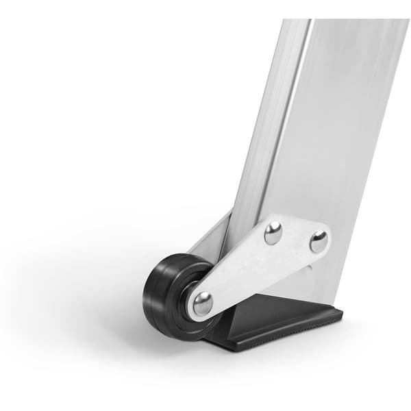 Hailo Aluminiumstege St100 Topline 4 Escalones Silver