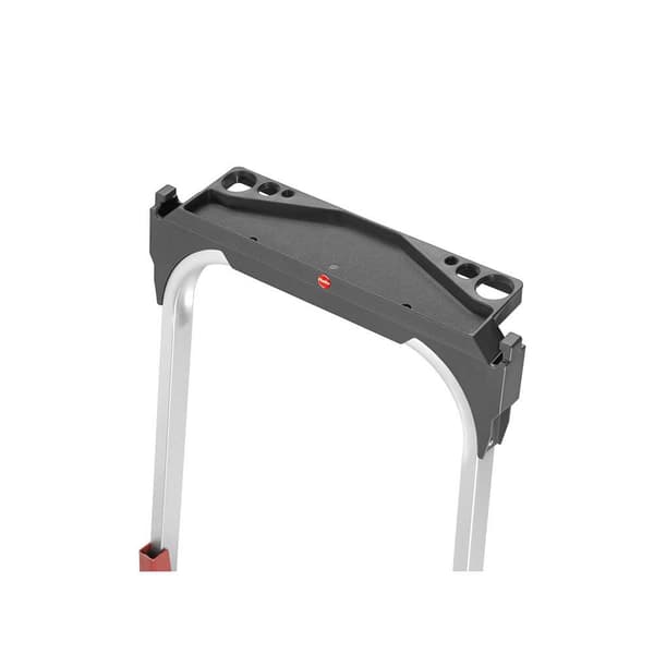 Hailo Aluminiumstege St100 Topline 4 Escalones Silver