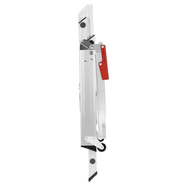 Hailo Aluminiumstege St100 Topline 4 Escalones Silver