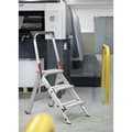 Miniatyrbild 10 av 10: Hailo Aluminiumstege St100 Topline 4 Escalones Silver