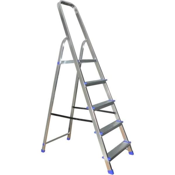 5-stegs trappstege i aluminium - Stegar och pallar