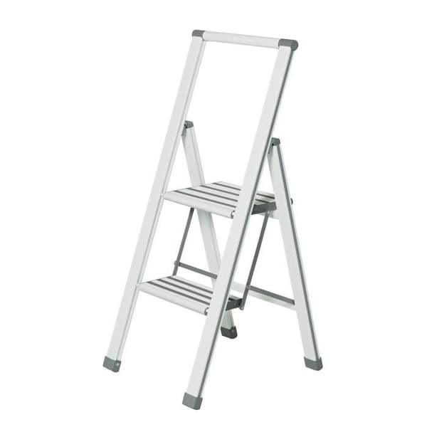 Stege - WENKO - 2 steg - Aluminium - Fällbar - Halkfri