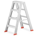 Miniatyrbild 1 av 6: HIGHER Professionell Aluminiumstege, 2x4 steg, EN-131 Certifierad, 150kg Kapacitet