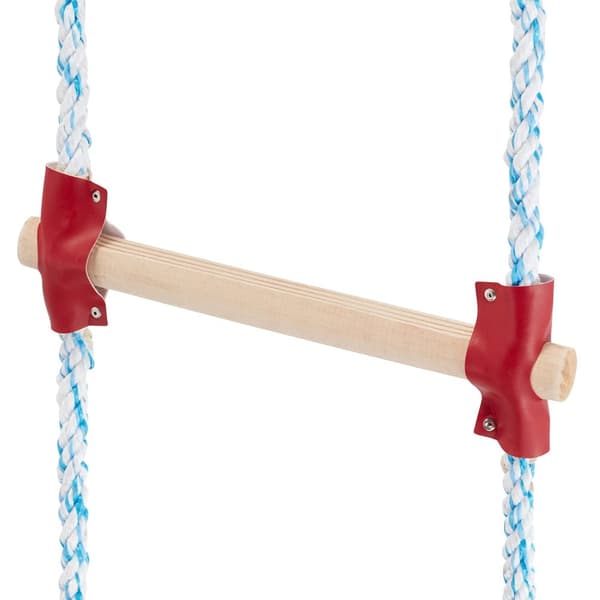 HIGHER®️ 2m Utomhusrepstege - 250kg Kapacitet, Biktrappor, Väderbeständig Polypropylenrep