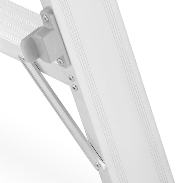 ALOSS 5-trins aluminiumstige til hjemme- og professionel brug, 150 kg kapacitet, 7 års garanti