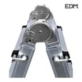 Miniatyrbild 2 av 4: Teleskopisk multifunktionsstege 2x4+4 steg en131-4 edm