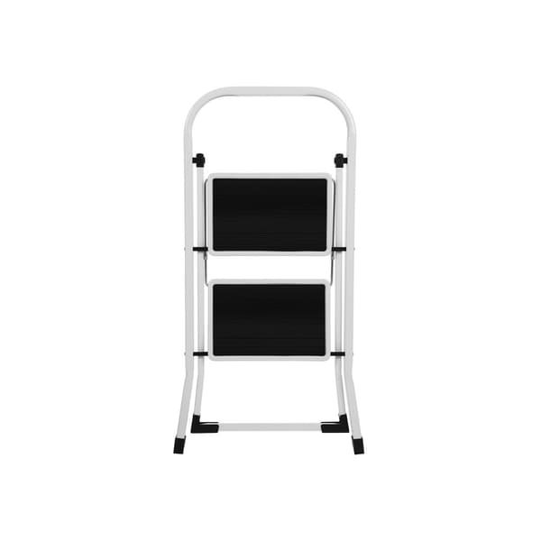 Hopfällbar stege, SONGMICS GSL12WT, 46,5x90x4 cm, Vit.