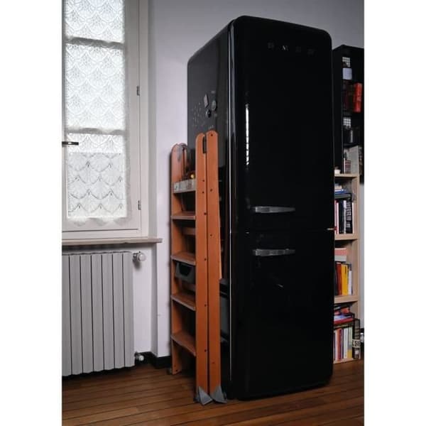 Escabeau Foppapedretti Lascala 4.0 stegpall, Valnöt