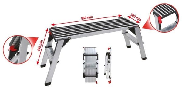 Aluminiumsteg KS TOOLS 800.0960