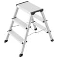 Miniatyrbild 1 av 2: Hailo Hopfällbar trappstege L90 Step-ke 2x3 steg 60 cm 4443-701