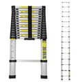 Miniatyrbild 1 av 7: 4.4M Échelle Télescopiqueen Aluminium Accoudoir Avtagbar, Maximal laddning 150 kg Escabeau de qualité