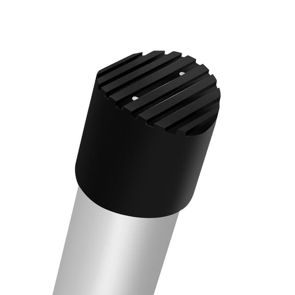 Teleskopisk trappa 2,0m+2,3m böjbar aluminium Antiglidande Multifunktionsram i A, max 150kg Kvalitetstrappa