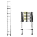 Miniatyrbild 1 av 2: Teleskopstege, Aluminium, 150 kg belastning, Kompakt design,3.8m