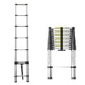Miniatyrbild 1 av 2: Teleskopstege, Aluminium, 150 kg belastning, Kompakt design,2.6m