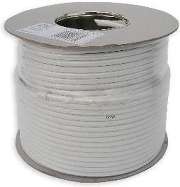 Kathrein 21510015 Koaksiaalikaapeli Ulkohalkaisija: 6,90 mm 75 Ω 90 dB Valkoinen 100 m