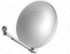 Preisner S100-W Hvid satellitantenne (S100-W)