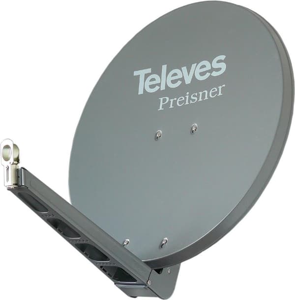 Fjernsyn S75QSD-G. Indgangsfrekvensområde: 10,7 - 12,75 GHz, gain dBi (med antennekabel): 38,5 dBi. Vægt: 8,5 kg. Farve på produkt: Grafit. Materiale: