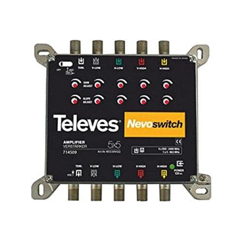 Fjernsyn - Stor 5x5 nivoswitch F G27/25dB VS115