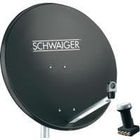 Schwaiger satellitsystem uden modtager Antal deltagere: 4 (SPI991.1SET)