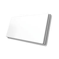 STRONG SlimSat SA 61 enkelt flad satellitantenne [integreret LNB, SAT, til 1 deltager, inklusive beslag, antenne, parabol] hvid