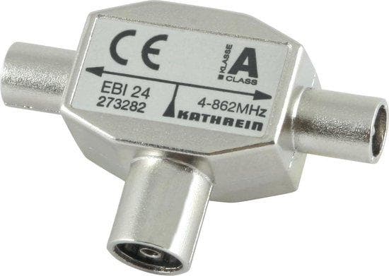 KATHREIN EBI 24 - antennefordeler - IEC-stik (W) til IEC-stik (M) (273282)