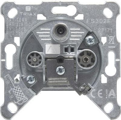Triax FS 306151 F 3-huls satellitfilterantenneudtag Grå