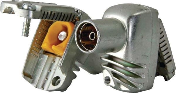 Televes F4312432 Coax Connector Hun Metal Sølv