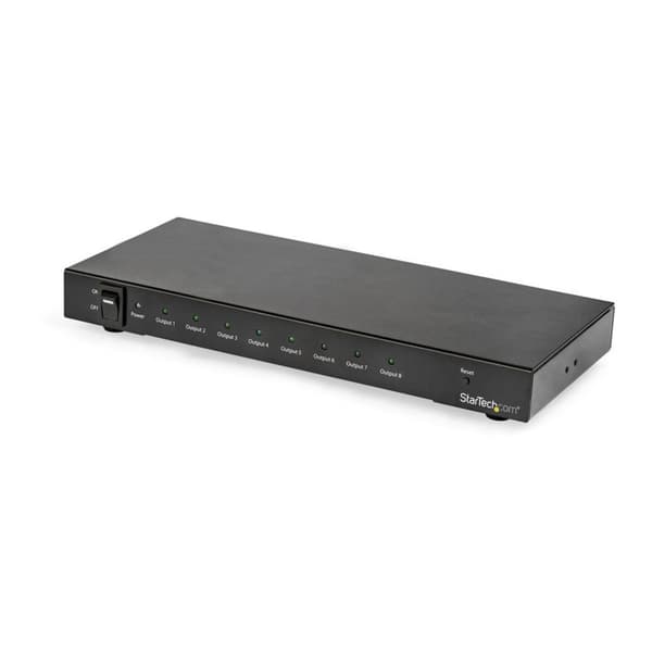 Startech Splitter Hdmi 4k 60hz 8-port Svart