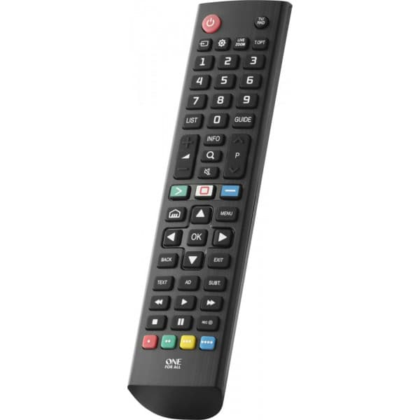 One For All URC 4911 -universalfjernbetjening til LG-TV'er