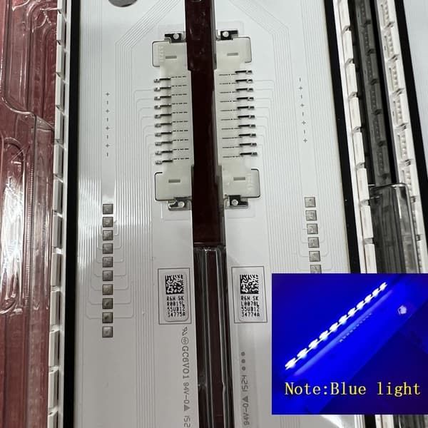 LED-taustavalo, 2 kpl / sarja, yhteensopiva Samsung-televisioiden kanssa