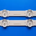 Miniatyrbillede 3 af 5: LED Baggrundsbelysning Strip, 12 stk., Kompatibel med Samsung UE50JU6400U og UN50JU6500