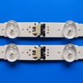 Miniatyrbillede 4 af 5: LED Baggrundsbelysning Strip, 12 stk., Kompatibel med Samsung UE50JU6400U og UN50JU6500