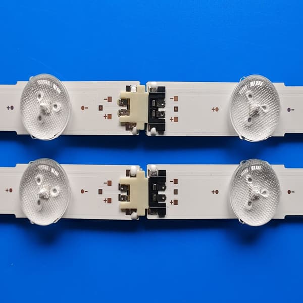 LED Baggrundsbelysning Strip, 12 stk., Kompatibel med Samsung UE50JU6400U og UN50JU6500