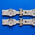 Miniatyrbillede 2 af 5: LED Baggrundsbelysning Strip, 12 stk., Kompatibel med Samsung UE50JU6400U og UN50JU6500