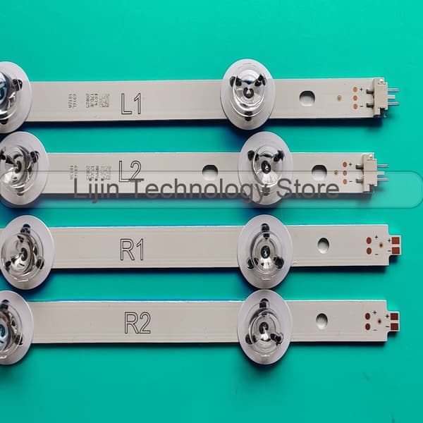 LED-taustavalonauha, 10 kpl / sarja, yhteensopiva Panasonic TX-47AS650 ja TX-47AS740 kanssa.