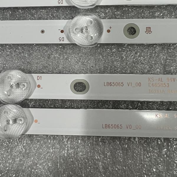 LED Baggrundsbelysning Strip, Kompatibel med Element TV-modeller E4SW6518RKU og E4ST6519RKU, Høj kvalitets erstatning.