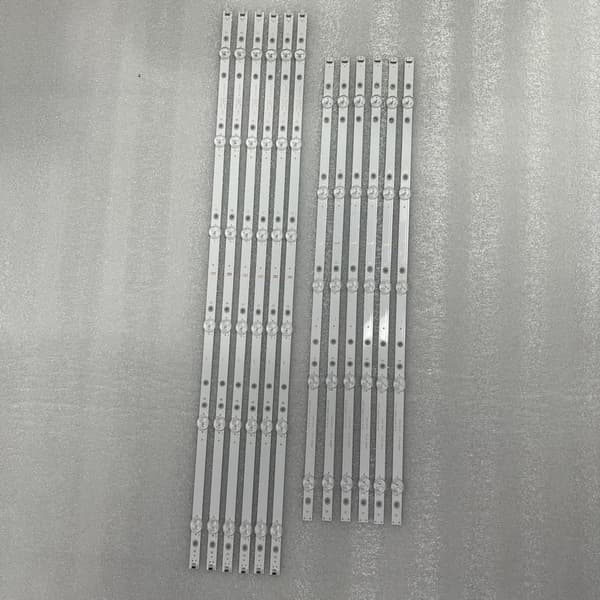 LED-taustavalonauha, täydellinen sarja, yhteensopiva 65PUS6504:n, 65PUS6754:n ja 65PUS6554/12:n kanssa.