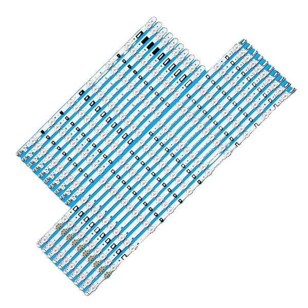 LED-bakgrundsbelysning, kompatibel med Samsung UA55F6400AJXXR och UA55F6320AWXXC, D2GE-550SCB-R3 och D2GE-550SCA-R3.