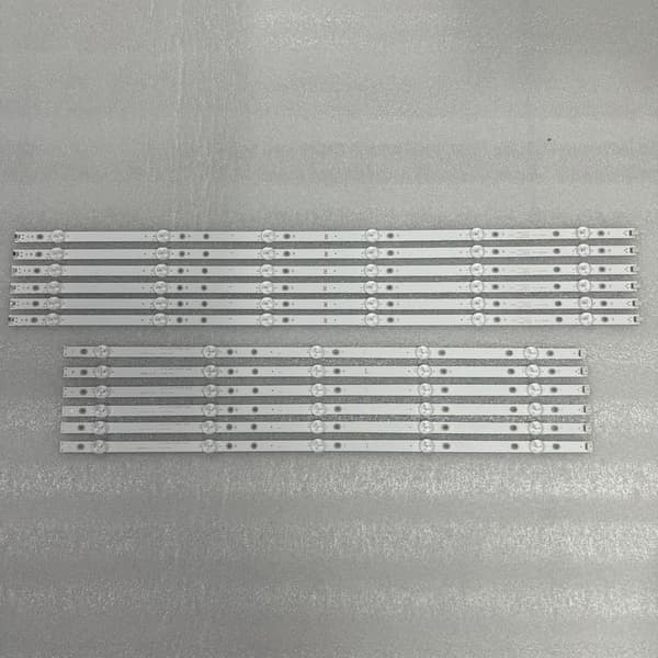 LED Baggrundsbelysning Strimmel, Fuld Sæt, Kompatibel med 65PUS6504, 65PUS6754, 65PUS6554/12