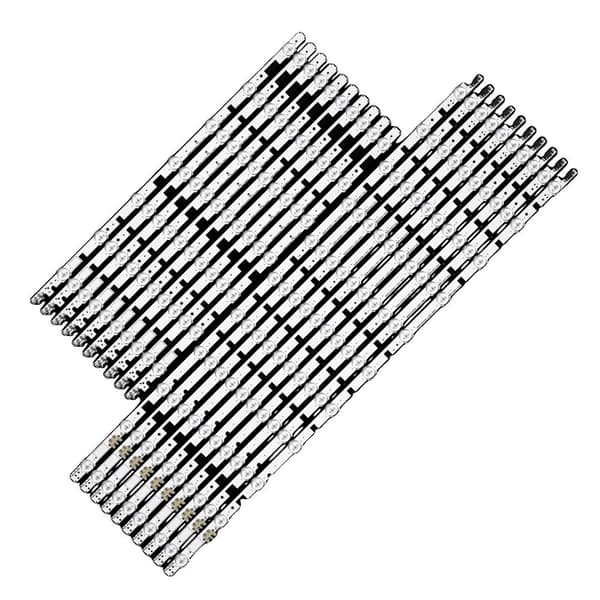 LED-taustavaloaukkosarja, 1150 mm pituus, 18 LED-helmeä, yhteensopiva useiden mallien kanssa